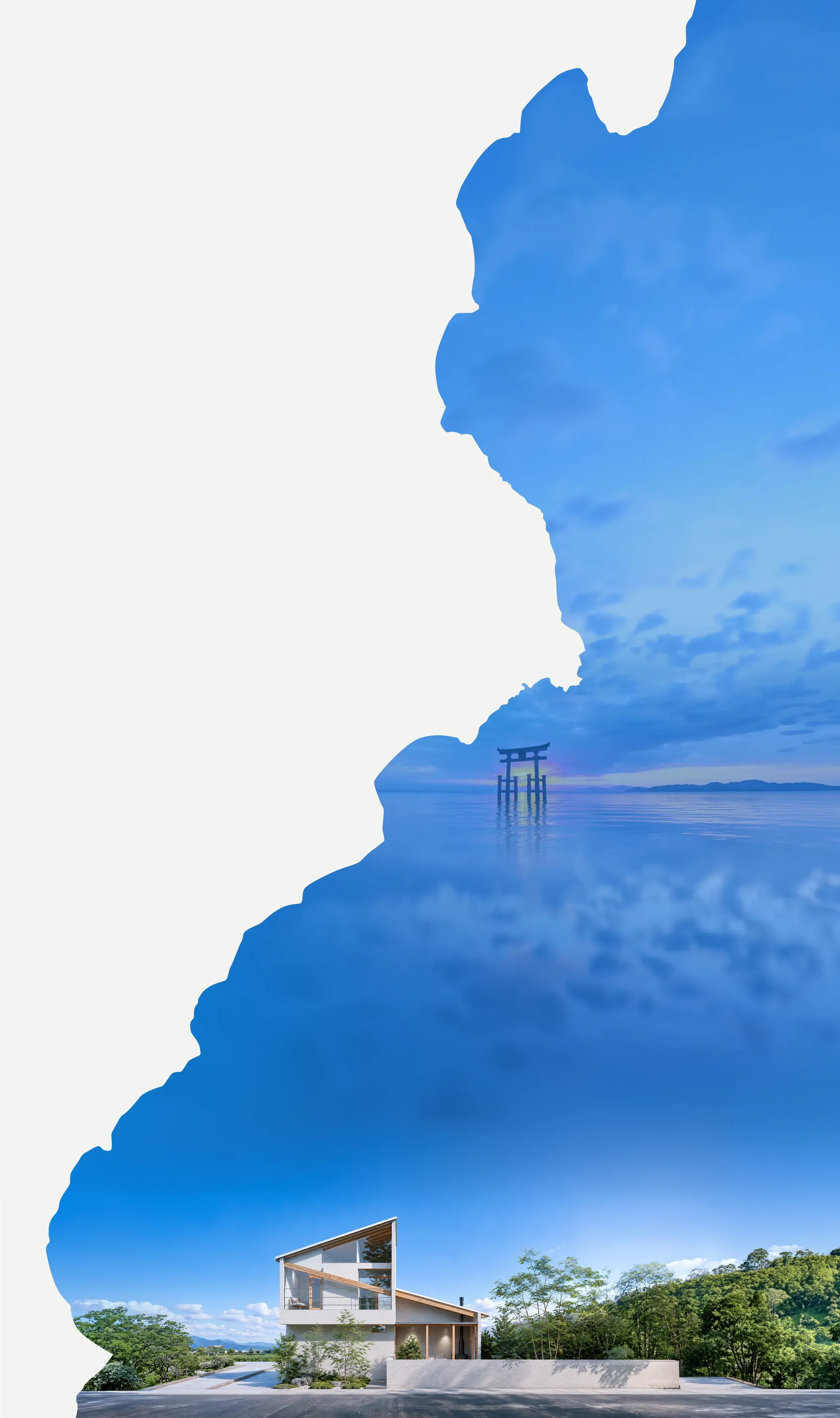 Lake Biwa Illustrated Map