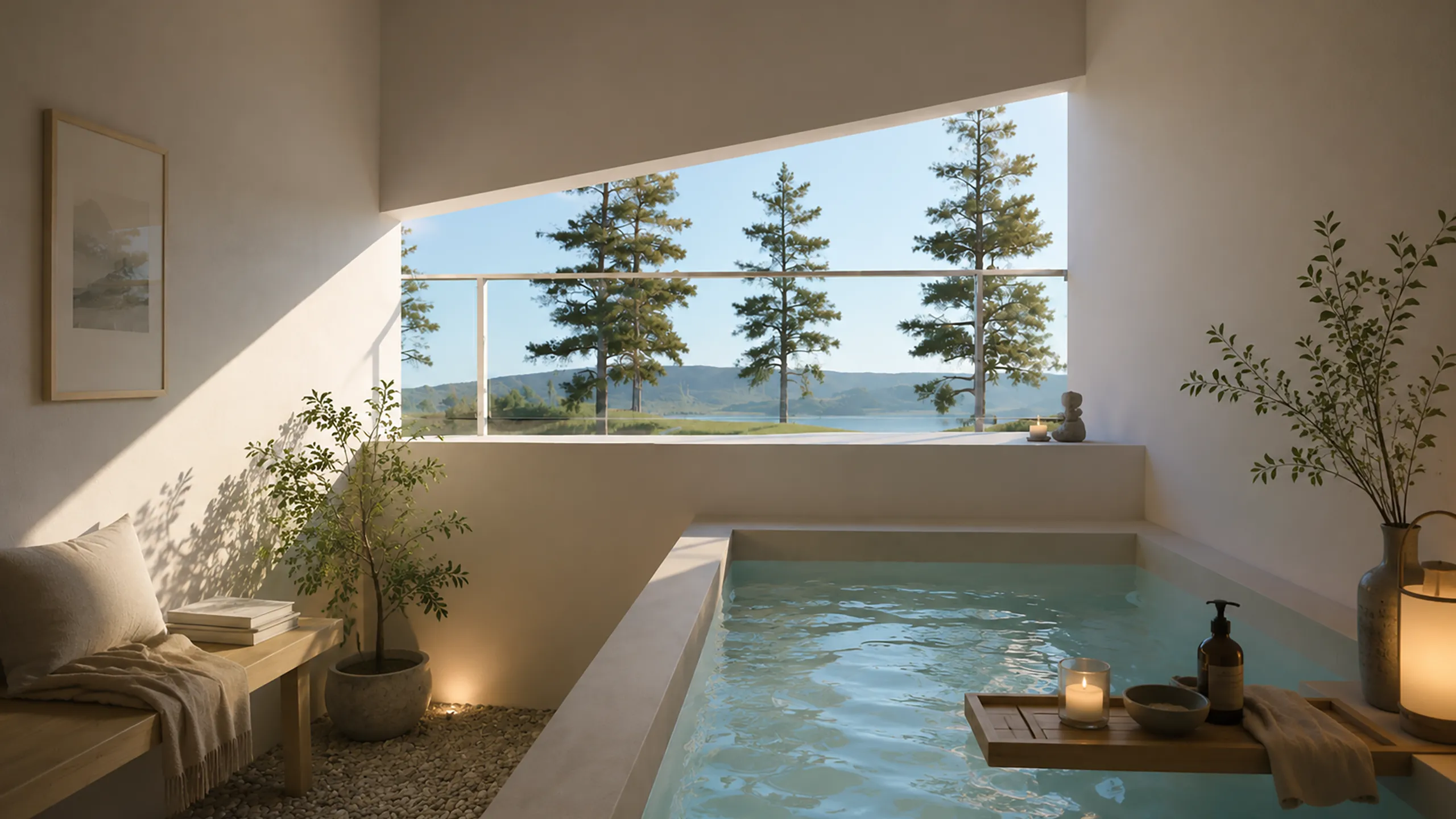 Lake View Bathroom